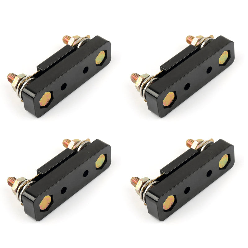 4Pcs ANL Fuse Holder Fork Type Car Power Supply No Protection Cover Base 12V
