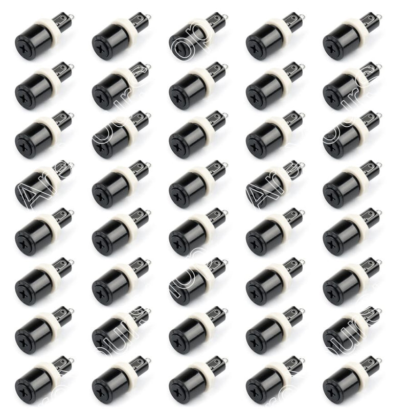 MF-528 Panel Mounting Fuse Holder 5mm x 20mm Chassis Mount Power 10A 250V