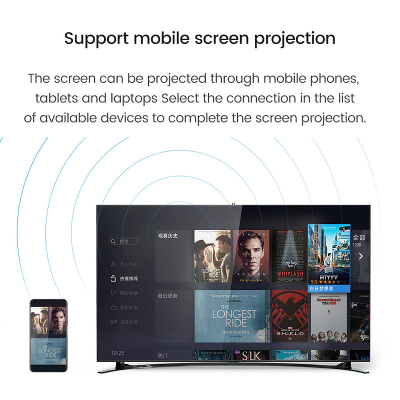 G96mini Smart Android 11.0 TV Box Quad Core 4K WIFI 64bit HD Media Stream Player