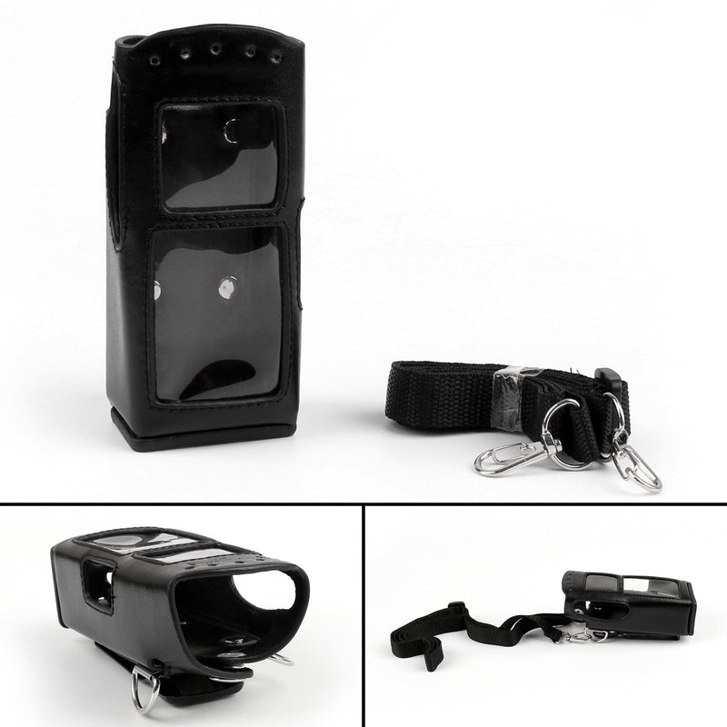 1x Hard Leather Case For Motorola Tetra MTH600 MTH650 MTH800 MTH850 MTP850 Radio