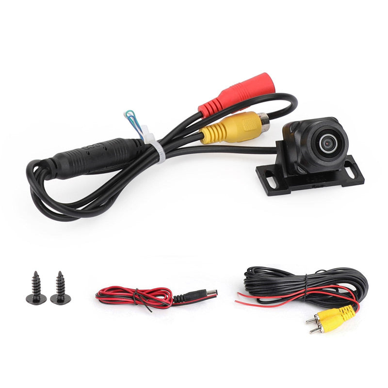 Car Auto Rear + Front View Reverse Backup Parking Camera Waterproof HD 170º