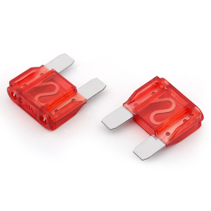 10Pcs Fuse 50 Amp 50A Large Blade Style Audio Maxi Fuse For Car RV Boat Auto