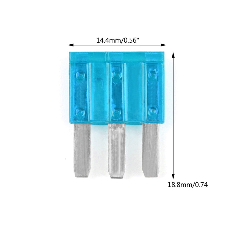 5Pcs Micro3 Fuse Automotive ATL 115A 3 Prong Micro Blade Fuse For Ford Focus