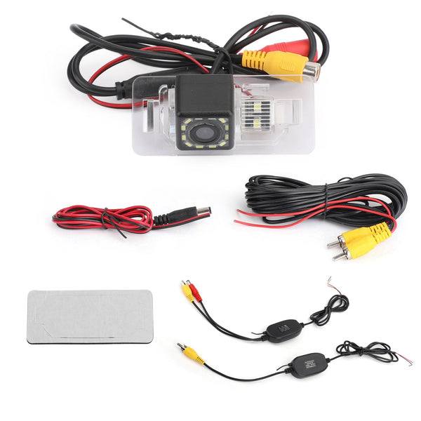 Bmw E46 E39 E70 E71 X3 X5 E60 E61 E90 E91 E92 Wireless Reverse Camera 12Led